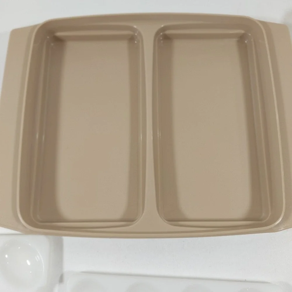 Vintage Tupperware Deviled Egg Keeper Carrier‎ Tray Container 723